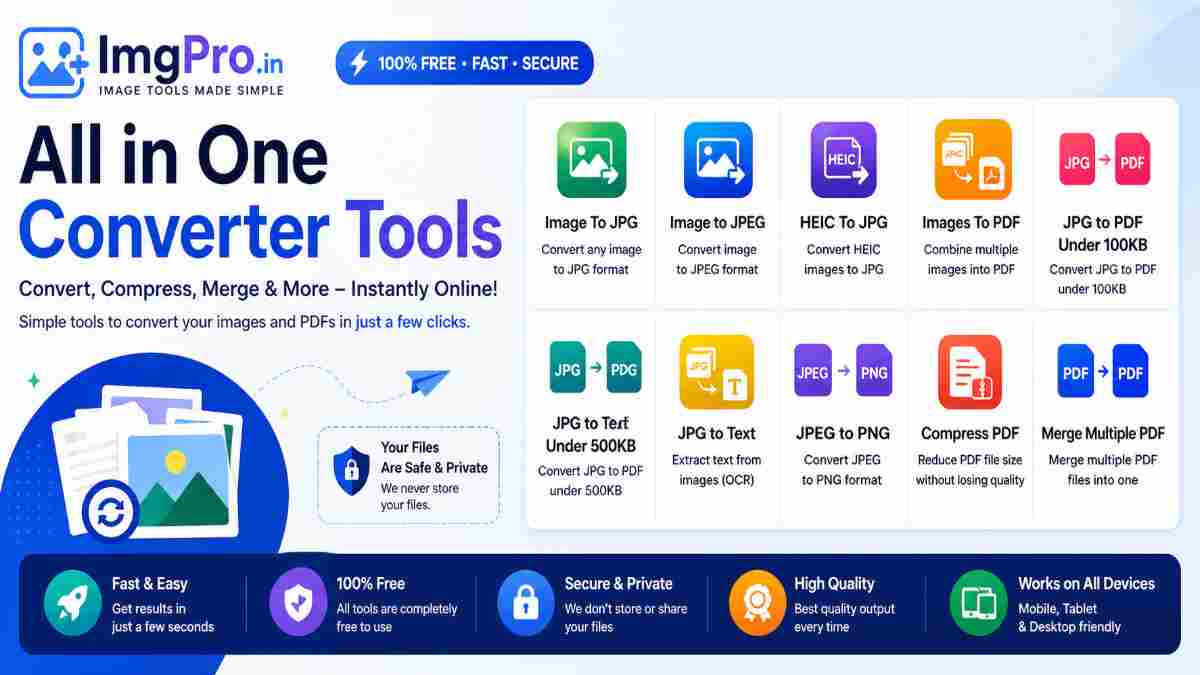 All-in-one online image converters
